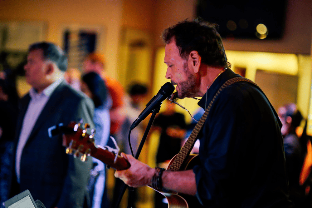 Feel the rhythm of the night with live jazz, acoustic classics, and the irresistible energy of Living Cuba band every week (Source: Saigon Saigon Rooftop Bar)